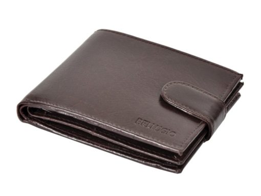 Bellugio Man Leather Wallet Brown AM-21-213-6981