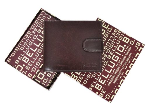 Bellugio Man Leather Wallet Brown AM-21-213-6977
