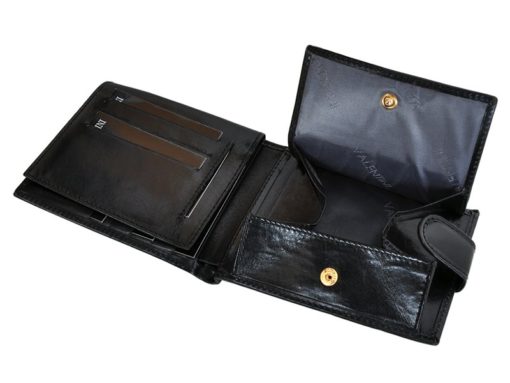 Emporio Valentini Man Leather Wallet Black IEEV563320-6815