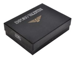 Emporio Valentini Man Leather Wallet Black IEEV563320-6824