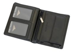 Emporio Valentini Man Leather Wallet Black IEEV563PL03-6890