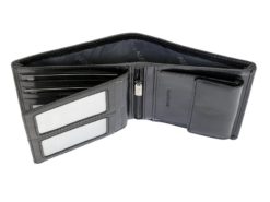 Emporio Valentini Man Leather Wallet Black IEEV563PL03-6886