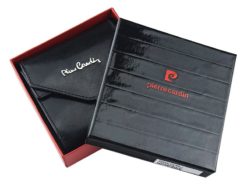 Pierre Cardin Unique Leather wallet small black-7117
