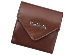 Pierre Cardin Unique Leather wallet small cognac-7246