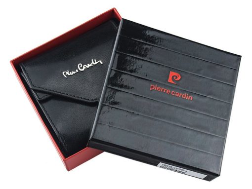 Pierre Cardin Unique Leather wallet small cognac-7252