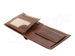 Medium Size Wild Things Only Man Leahter Wallet Light Brown-7170