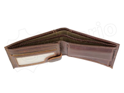 Medium Size Wild Things Only Man Leahter Wallet Light Brown-7173