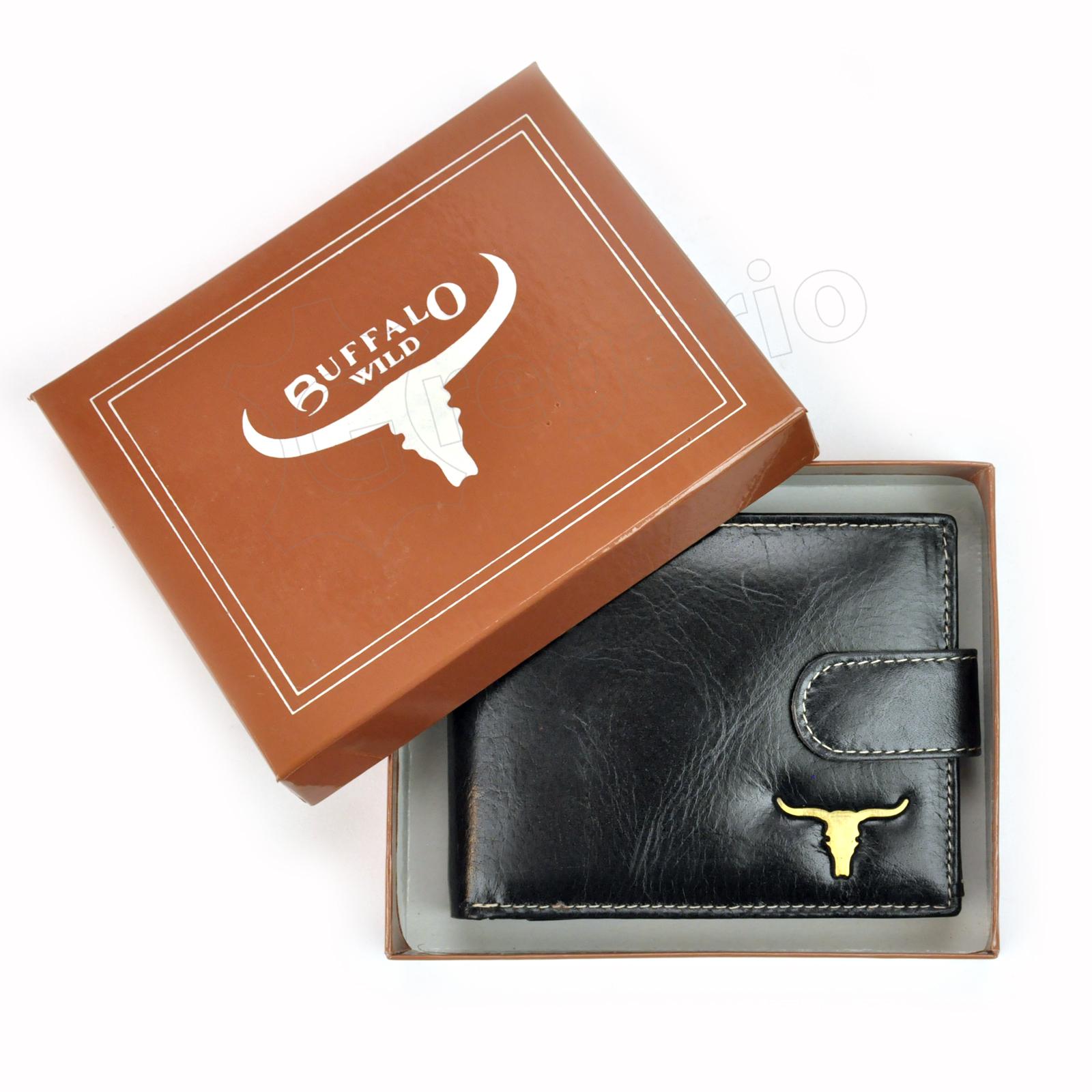 Wild Bufallo Man Leather Wallet Brown RFID-RM-B-05L-BAW2 - Image 2